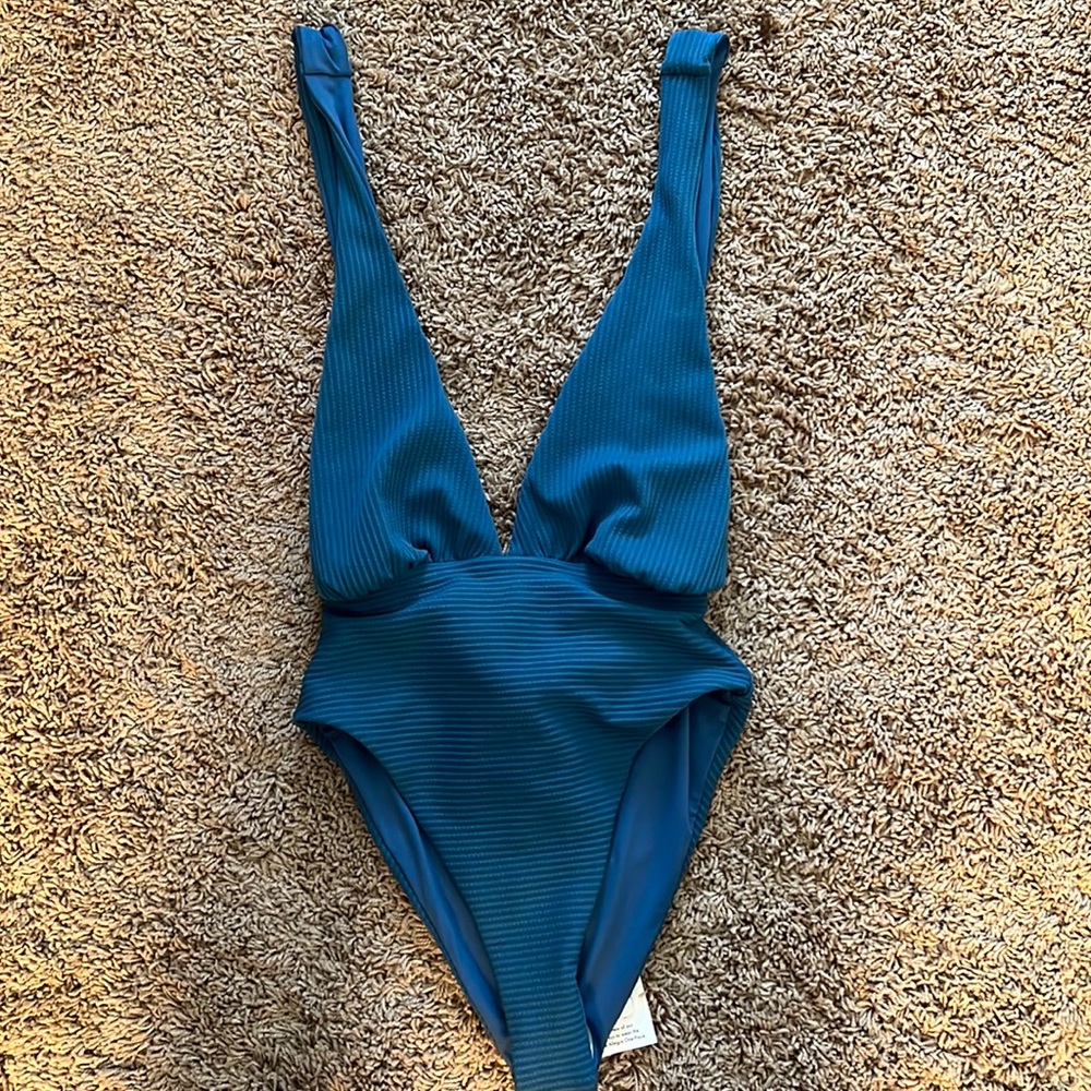 L*Space Allegra one piece in blue (Oceanside)